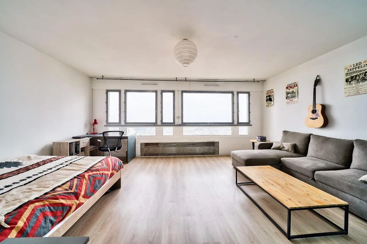 Modern Studio Apartment - 13Th Paryż Francja